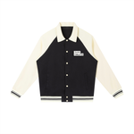 Load image into Gallery viewer, TruthorTruth Contrast Raglan Sleeve Baseball Jacket
