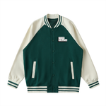 Load image into Gallery viewer, Truthortruth Two Tone Raglan Sleeve Varsity Jacket
