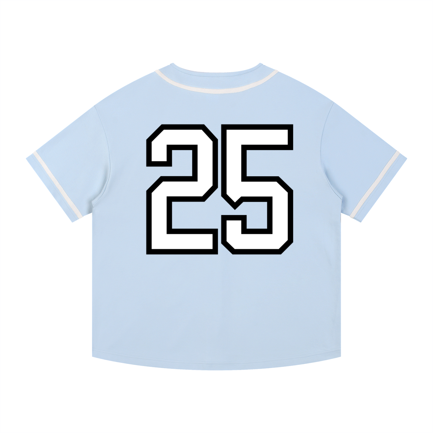 TruthorTruth Contrast Piped Button-Up Jersey