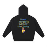 Load image into Gallery viewer, Don’t Forget to Live Essential Heavyweight Hoodie
