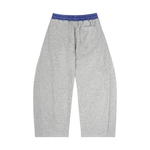 Load image into Gallery viewer, Truthortruth Plaid Waistband Barrel Sweatpants
