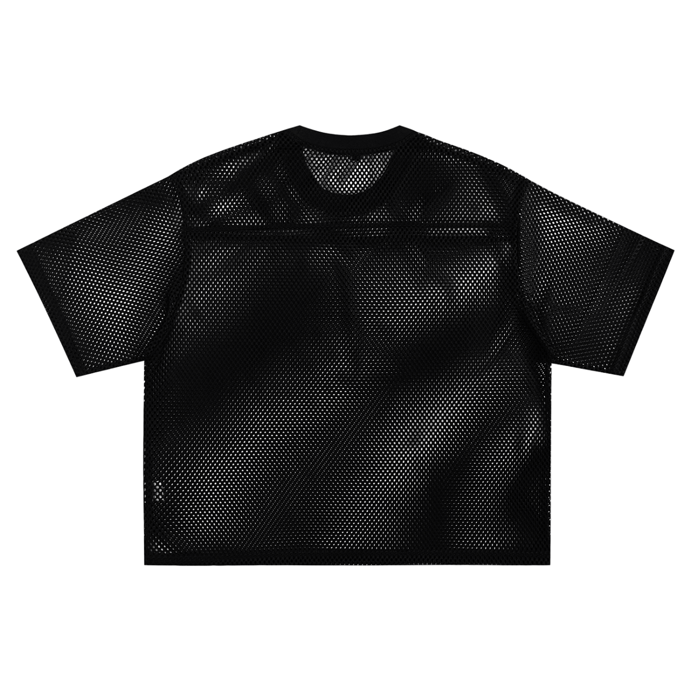 See-through Boxy Net T-shirt