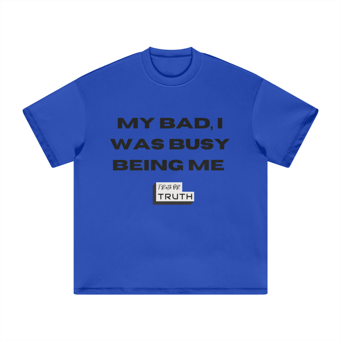 Busy Being Me Heavyweight Earth Tone FOG T-Shirt - 305GSM
