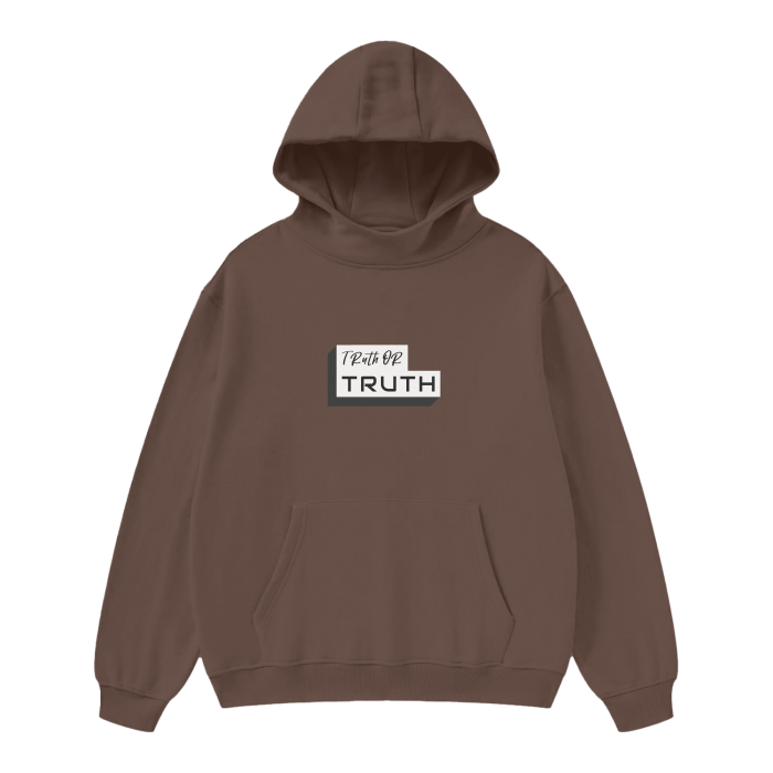 High Neck Insulated FOG Solid Color Fleece Hoodie - 385 GSM