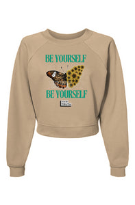 Womens Raglan Pullover Fleece Sweatshirt