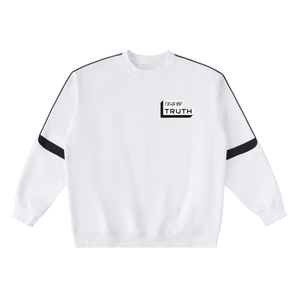 TruthorTruth Oversized Crewneck Taped Sweatshirt