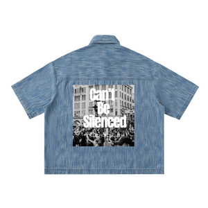 TruthorTruth Distressed Wash Short-Sleeve Shirt