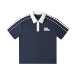 Load image into Gallery viewer, TruthorTruth Contrast Collar Short-Sleeve Polo Shirt
