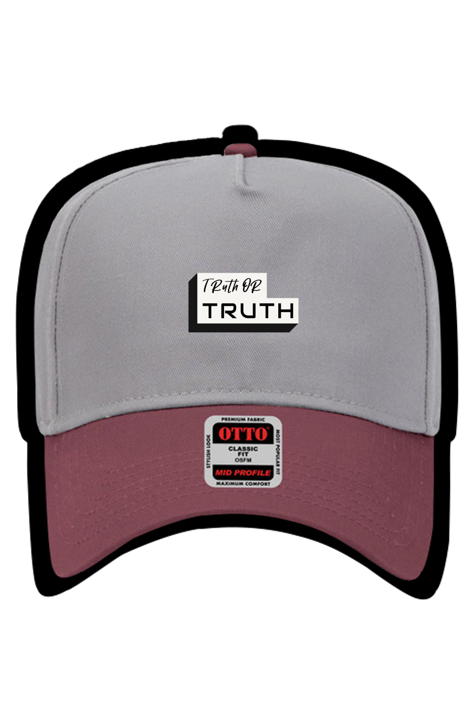 TruthorTruth Grey Baseball Cap
