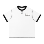 Load image into Gallery viewer, TruthorTruth Contrast-Stitched Cotton T-Shirt
