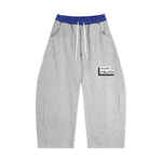 Load image into Gallery viewer, Truthortruth Plaid Waistband Barrel Sweatpants
