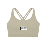 Load image into Gallery viewer, TruthorTruth Strappy Criss-Cross Sports Bra
