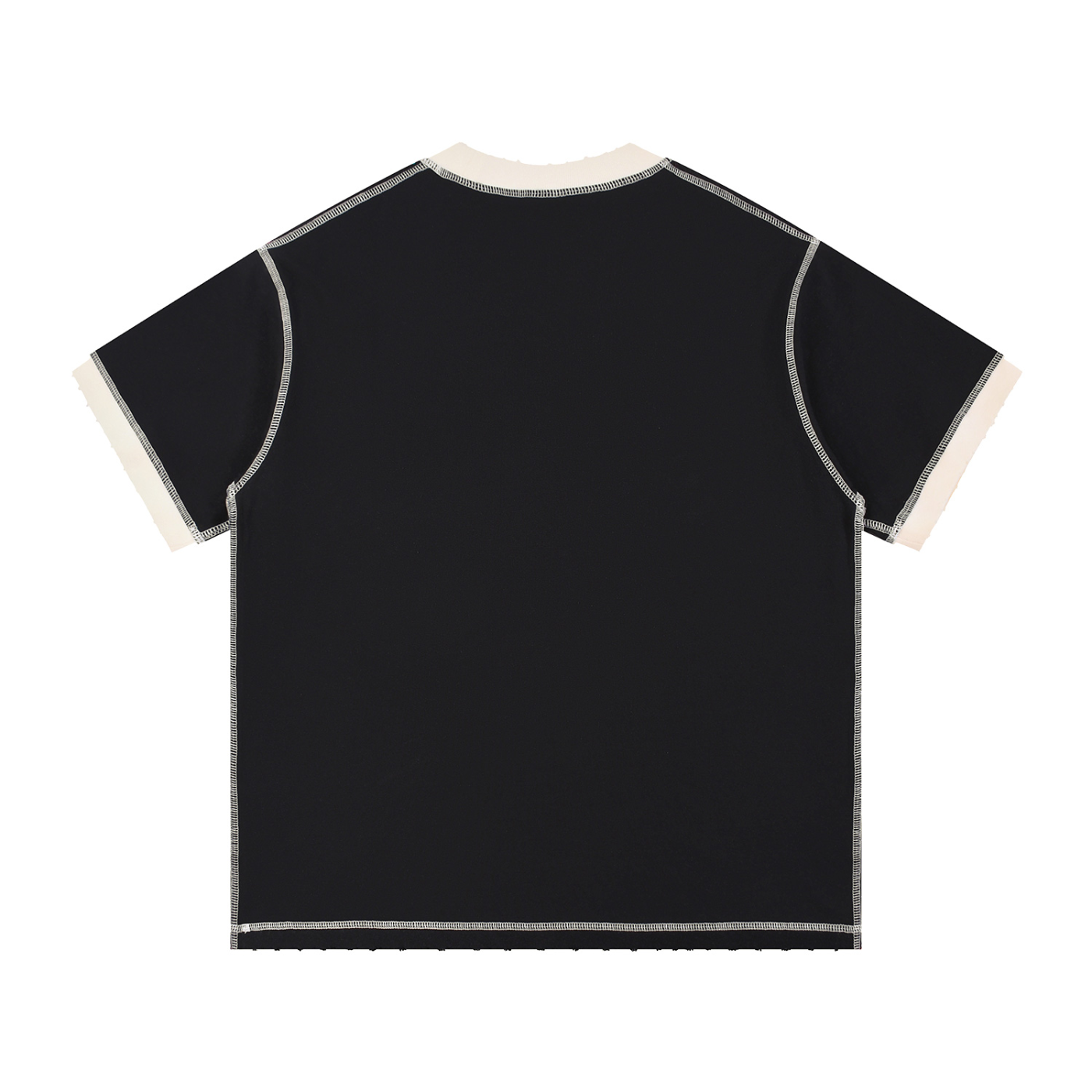 TruthorTruth Contrast-Stitched Cotton T-Shirt