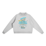Load image into Gallery viewer, Do Not Disturb Essential Fleece Mock-Neck Crew Sweatshirt
