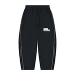 Load image into Gallery viewer, Truthortruth Unisex Piping Fleece Barrel Leg Sweatpants
