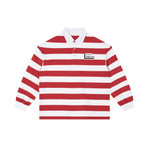 Load image into Gallery viewer, TruthorTruth Color Block Stripe Polo Shirt
