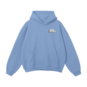 Strengthen Me Streetwear Unisex Oversized Solid Color Fleece Hoodie