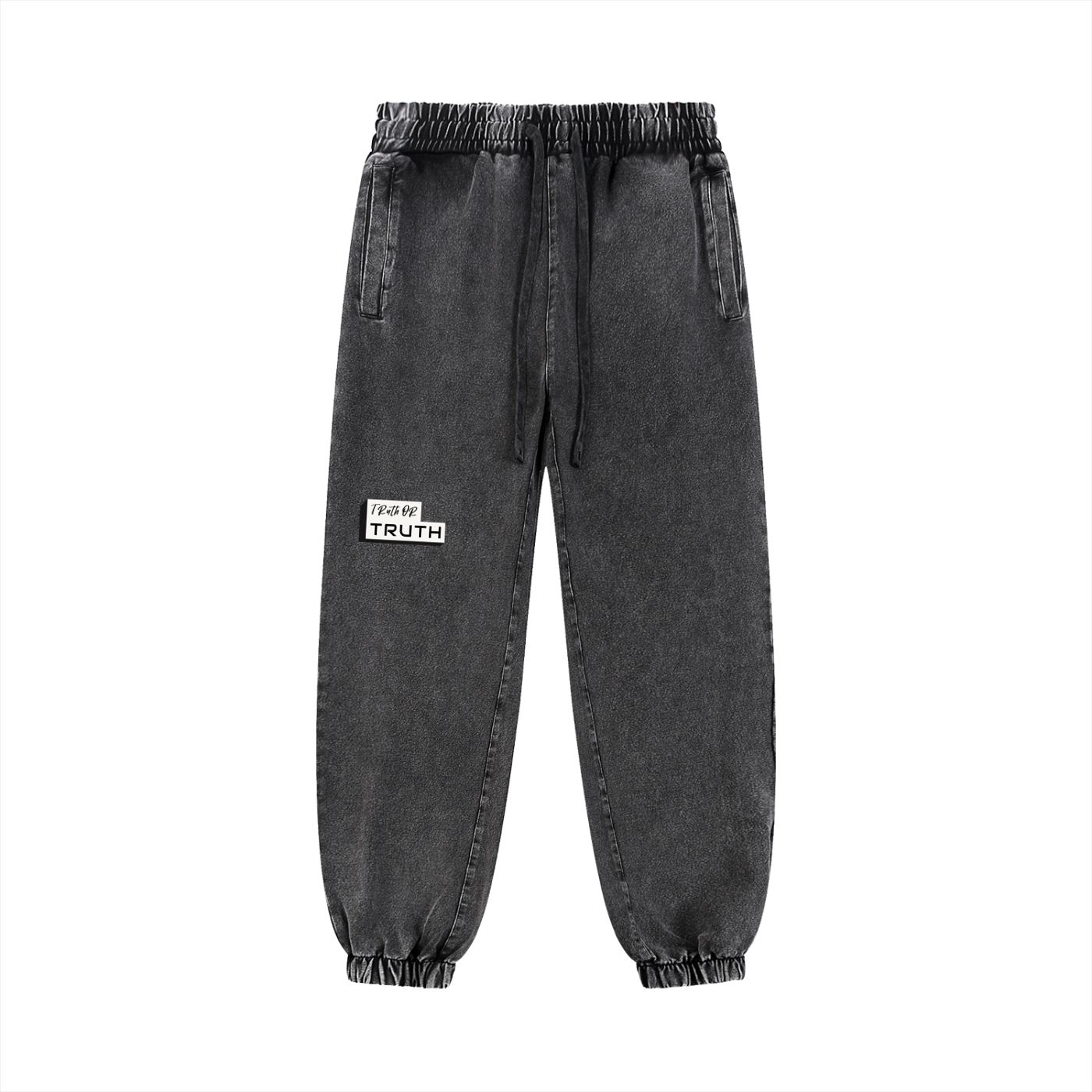 Truthortruth Snow Wash Jogged Sweatpants