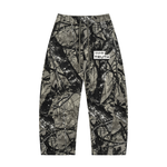 Load image into Gallery viewer, Truthortruth Unisex Tree Camo Barrel Leg Pants
