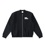 Load image into Gallery viewer, Truthortruth Essential Zip-Up Fleeced Varsity Jacket
