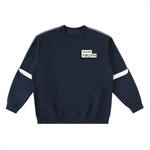 Load image into Gallery viewer, TruthorTruth Oversized Crewneck Taped Sweatshirt
