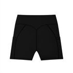 Load image into Gallery viewer, TruthorTruth Women's High-Waisted Pocket Biker Shorts
