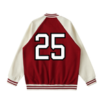 Load image into Gallery viewer, Truthortruth Two Tone Raglan Sleeve Varsity Jacket
