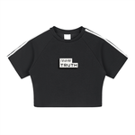 Load image into Gallery viewer, Truthortruth Taped Cooling Performance Crop Top
