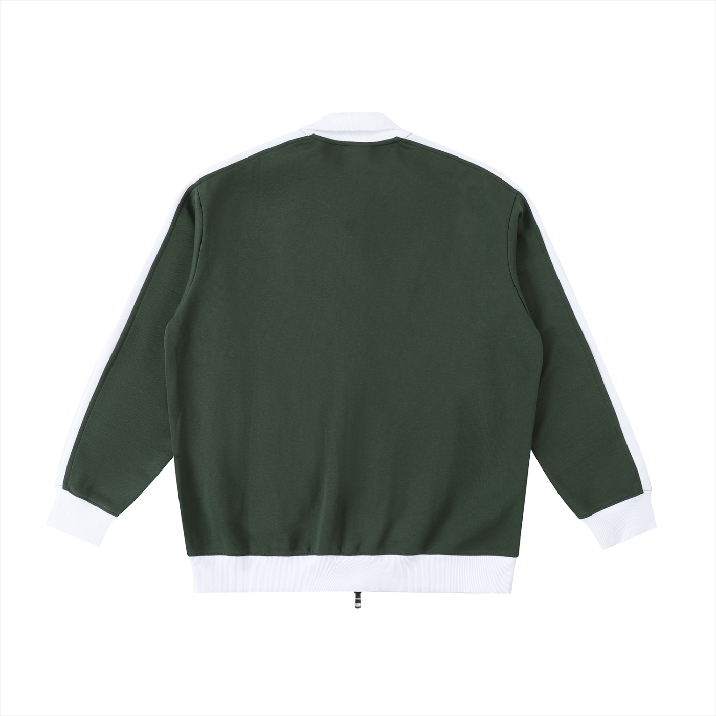 Truthortruth Contrast Trim Stand Collar Jacket