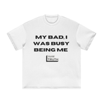 Load image into Gallery viewer, Busy Being Me Heavyweight Earth Tone FOG T-Shirt - 305GSM
