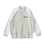 Load image into Gallery viewer, Truthortruth Two Tone Raglan Sleeve Varsity Jacket
