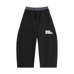 Load image into Gallery viewer, Truthortruth Plaid Waistband Barrel Sweatpants
