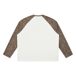 Load image into Gallery viewer, Truthortruth Unisex Leopard Panel Waffle T-Shirt
