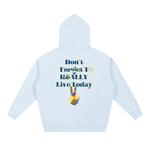 Load image into Gallery viewer, Don’t Forget to Live Essential Heavyweight Hoodie
