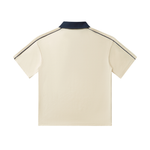 Load image into Gallery viewer, TruthorTruth Contrast Collar Short-Sleeve Polo Shirt
