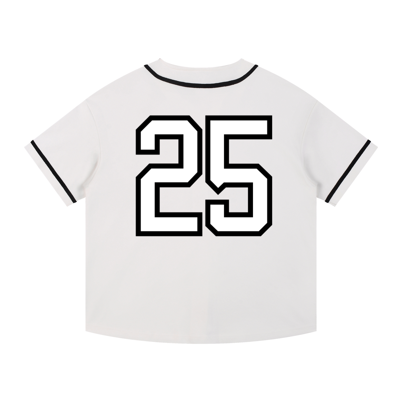 TruthorTruth Contrast Piped Button-Up Jersey