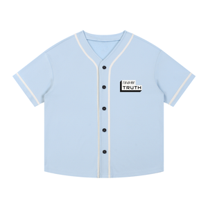 TruthorTruth Contrast Piped Button-Up Jersey