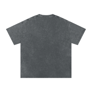 Walk In Your Light Snow Washed Oversized Cotton T-Shirt