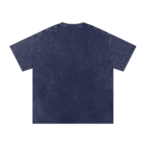 Walk In Your Light Snow Washed Oversized Cotton T-Shirt