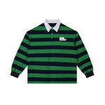 Load image into Gallery viewer, TruthorTruth Color Block Stripe Polo Shirt
