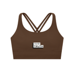 Load image into Gallery viewer, TruthorTruth Strappy Criss-Cross Sports Bra

