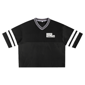 Truthortruth Taped Mesh Boxy Jersey