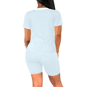 Sky Blue Yoga Set