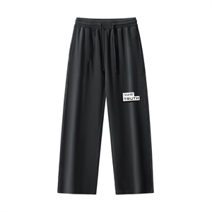 TruthorTruth Raw-Seam Enzyme Washed Sweatpants