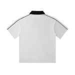 Load image into Gallery viewer, TruthorTruth Contrast Collar Short-Sleeve Polo Shirt

