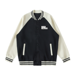 Load image into Gallery viewer, Truthortruth Two Tone Raglan Sleeve Varsity Jacket
