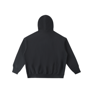 Truthortruth Big Hood Half-Zip Fleece Hoodie