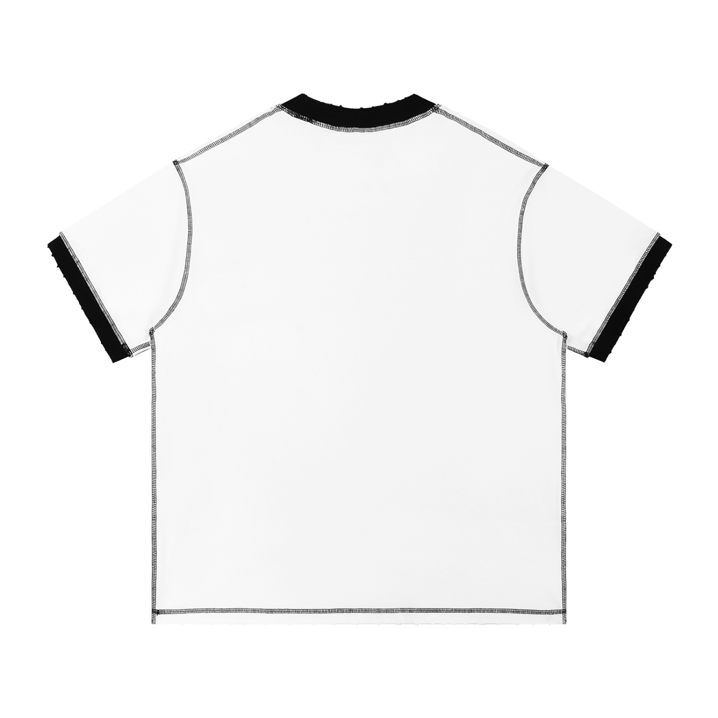 TruthorTruth Contrast-Stitched Cotton T-Shirt