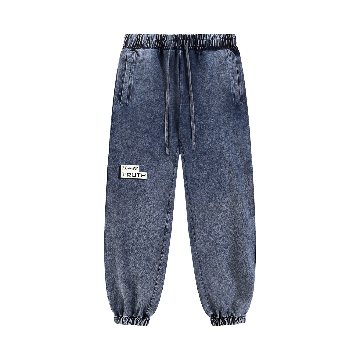 Truthortruth Snow Wash Jogged Sweatpants