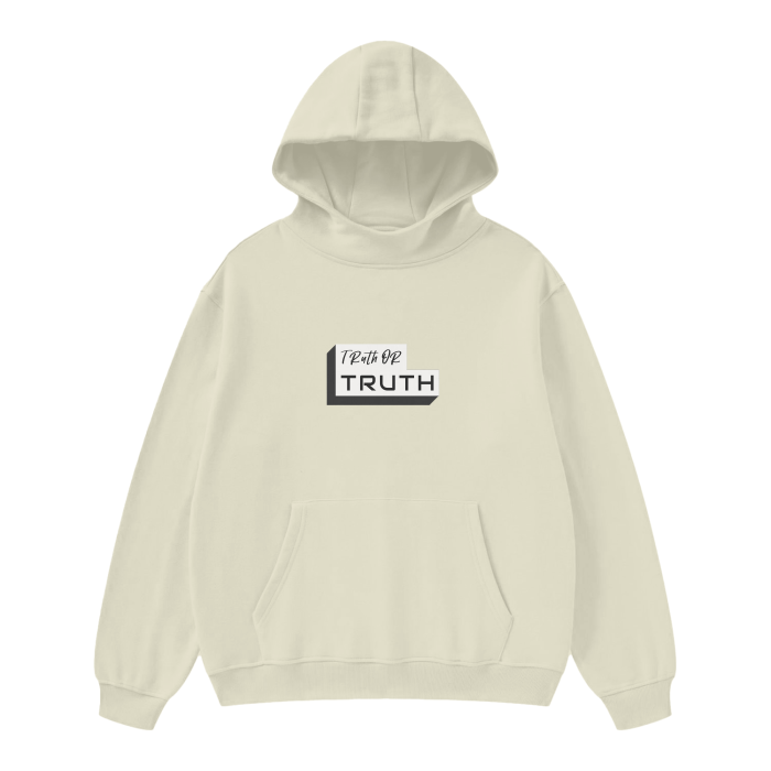 High Neck Insulated FOG Solid Color Fleece Hoodie - 385 GSM